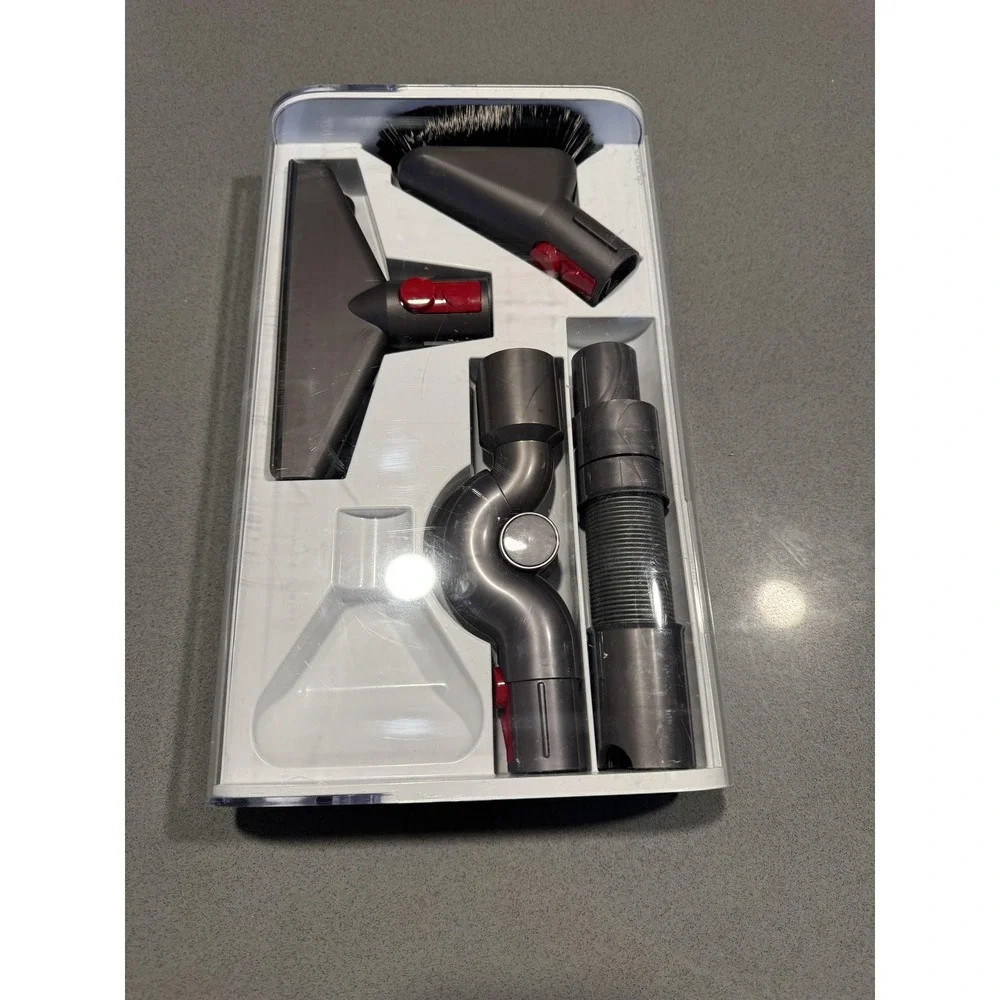 Dyson Gray Tool Kit Click Lock Attachment Set V8 V10 Absolute Vacuum 4 Piece - Picture 3 of 5